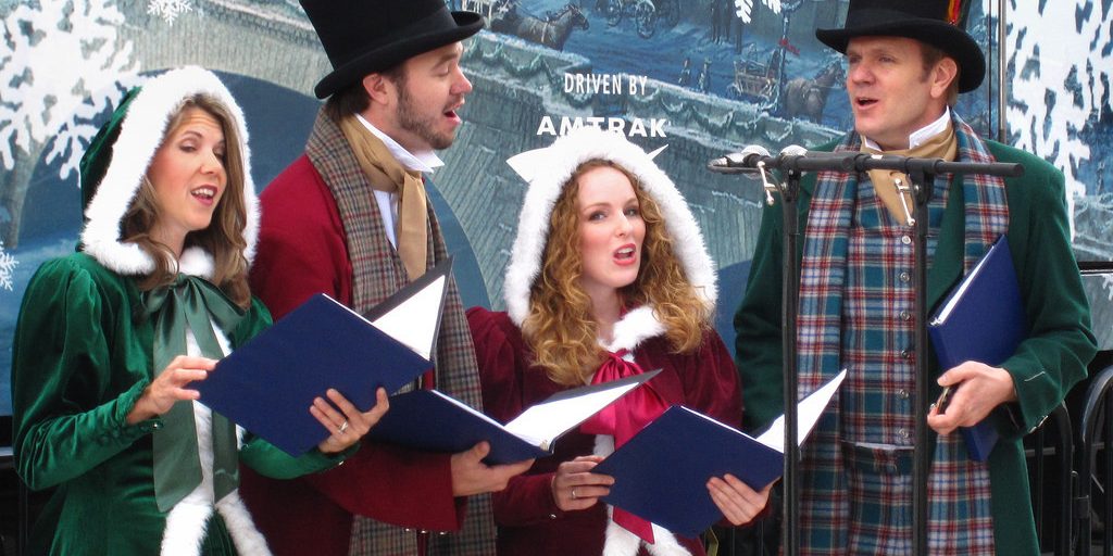 Santa's Village & Carolers in Snowmass for Christmas